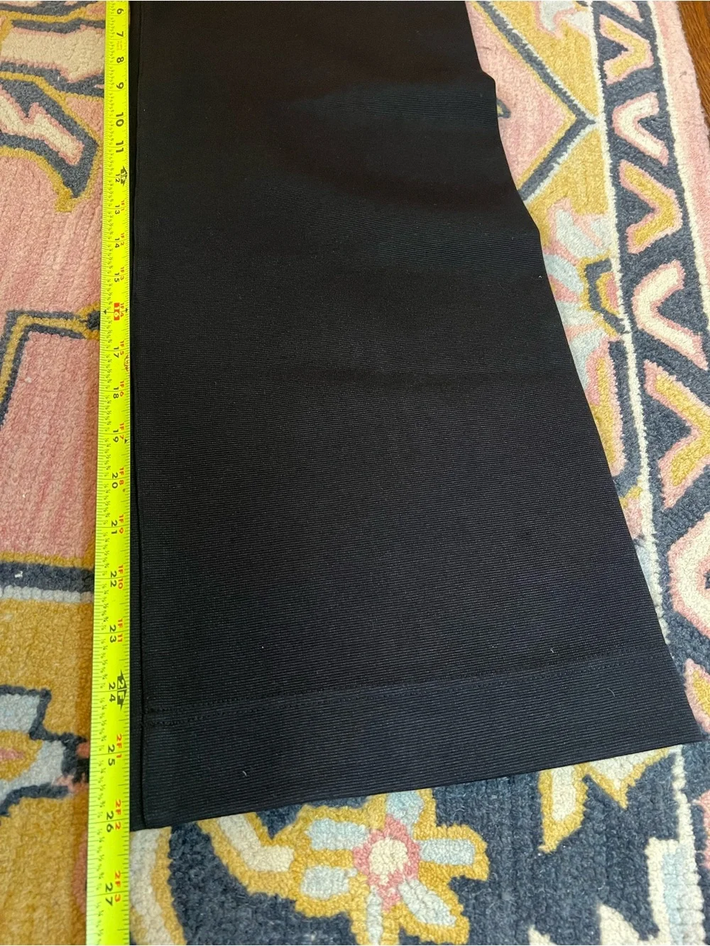 NWOT Maeve Knit Black Wide-Leg High-Rise Colette Pants